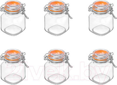 Набор емкостей для хранения Elan Gallery Glaskraft / 300155 - фото