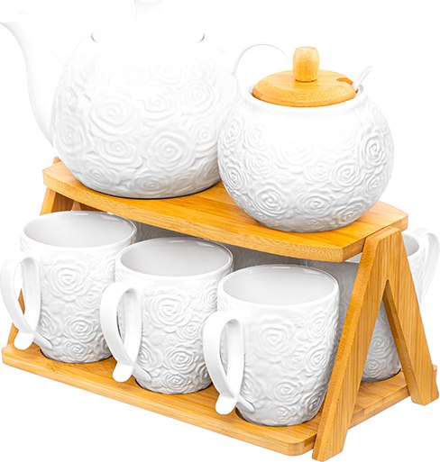 Чайный набор Elan Gallery Розы / 540865  - фото