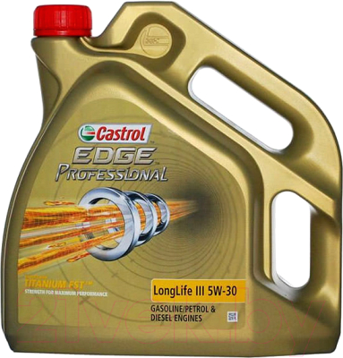 Моторное масло Castrol Edge Professional LongLife III 5W30 - фото