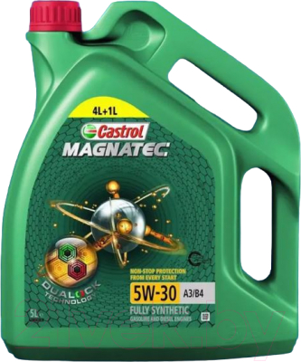 Моторное масло Castrol Magnatec 5W30 A3/B4 - фото