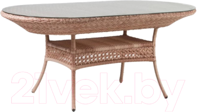 Стол садовый AIKO Camellia 7035П овальный (167x88x75) - фото