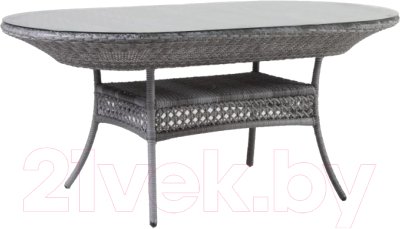 Стол садовый AIKO Camellia 5045П овальный (167x88x75) - фото
