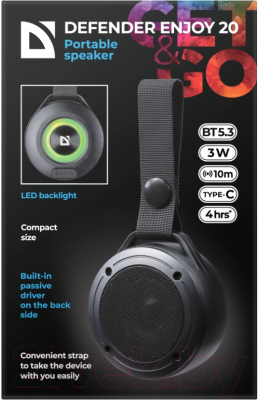 Портативная колонка Defender Enjoy 20 / 65920