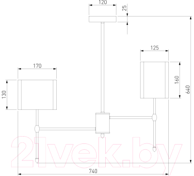 Люстра Евросвет 60162/6