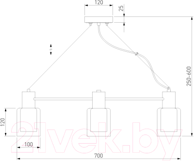 Люстра Евросвет 70219/6