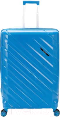 Чемодан на колесах Torber В Отпуск / T1908L-Blue - фото
