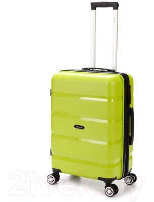 Чемодан на колесах Torber В Отпуск / T1902M-Green