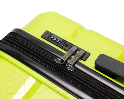 Чемодан на колесах Torber В Отпуск / T1902M-Green