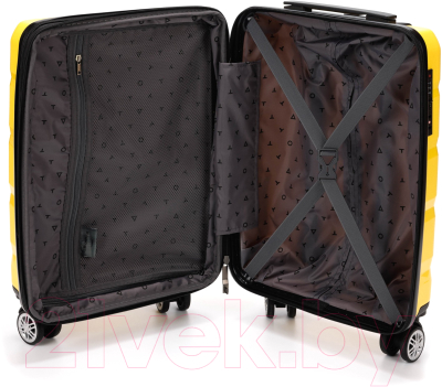 Чемодан на колесах Torber В Отпуск / T1902S-Yel