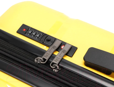 Чемодан на колесах Torber В Отпуск / T1902M-Yel