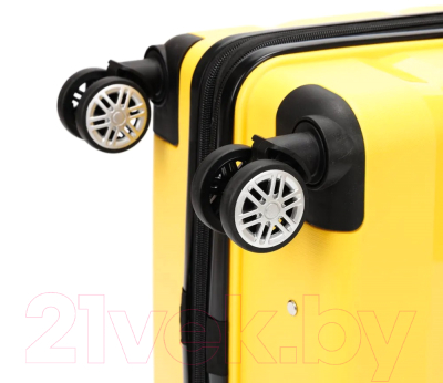 Чемодан на колесах Torber В Отпуск / T1902M-Yel
