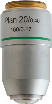 Объектив для микроскопа Levenhuk MED 20x / 76070 - фото