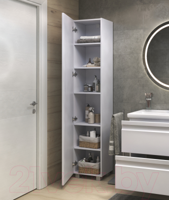 Шкаф-пенал для ванной Vigo Holly 400 / pn.HOL.40