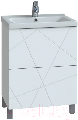 Тумба под умывальник Vigo Holly 600-0-2 / tn.HOL.FOS.60.2Y - фото
