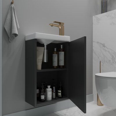 Тумба под умывальник ЗОВ Монови Слим 40 / S40LG0LG9268