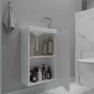 Тумба под умывальник ЗОВ Монови Слим 40 / S40LW0LW9268