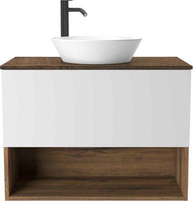 Тумба под умывальник ЗОВ Кито-2 80 / 2K80LA0MWMC-LDSPA