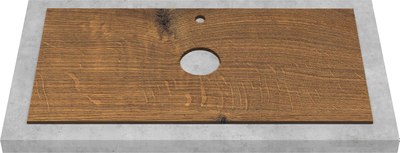 Тумба под умывальник ЗОВ Кито 60 / K60LA0MWMC-LDSPA