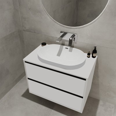 Тумба под умывальник ЗОВ Парма 60 / P60LWP0MWMC1B-LDSPW