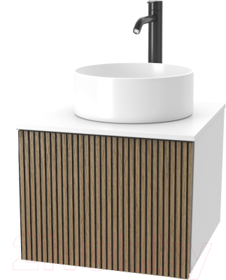 Тумба под умывальник ЗОВ Кито 40 / K40LW0MRMC-LDSPWС0 - фото