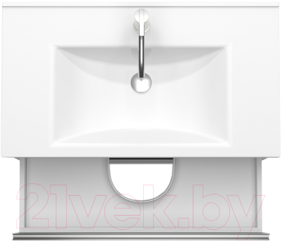 Тумба под умывальник ЗОВ Парма 60 / P60LWP0MHMC1A-LDSPW