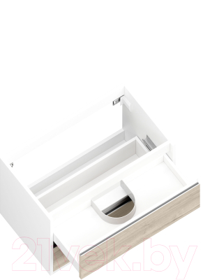 Тумба под умывальник ЗОВ Парма 70 / P70LWP0MWHMC1A-LDSPW