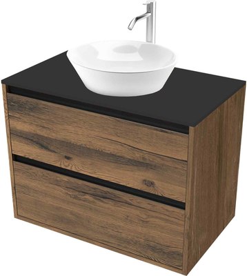 Тумба под умывальник ЗОВ Парма 70 / P70LA0MAMC1B-LDSPG - фото