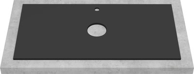 Тумба под умывальник ЗОВ Парма 70 / P70LA0MAMC1B-LDSPG