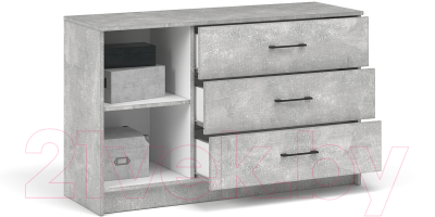 Тумба Империал Чикаго 1 дверь 3 ящика