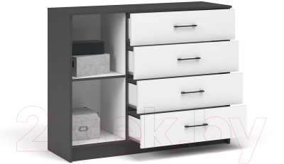 Тумба Империал Чикаго 1 дверь 4 ящика