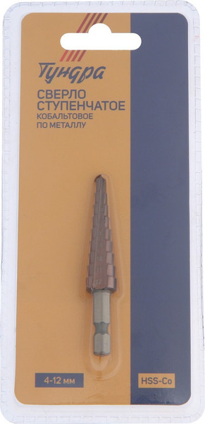 Сверло Tundra Ступенчатое HSS-Co шестигранный хвостовик / 7546776