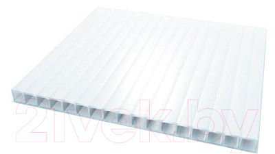 Сотовый поликарбонат TitanPlast T 2100x6000x4мм 0.44кг/м2 - фото