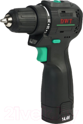 Аккумуляторная дрель-шуруповерт DWT ABSP-14.4 - фото