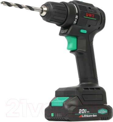 Аккумуляторная дрель-шуруповерт DWT ABSP-20