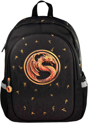 Школьный рюкзак Феникс+ Огненный дракон / 64142 - фото