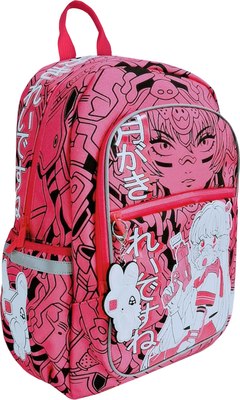 Школьный рюкзак Феникс+ Розовая девушка / 64144 - фото