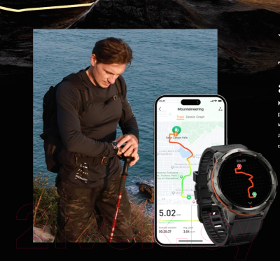 Умные часы Kospet Tank T3 Ultra / KOS-T3Ultra-S