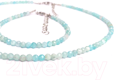 Кольцо Wolves Амазонит Тройное 5122