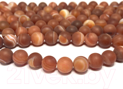 Бусы Wolves Агат Африканский матовый 6553