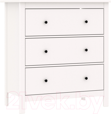 Комод Mio Tesoro Сага 3 ящика 2.08.02.020.1 - фото