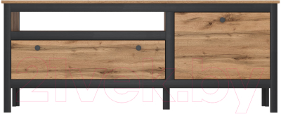 Тумба Black Red White Loft RTV1D1S - фото