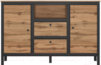 Тумба Black Red White Loft KOM2D2S/150 - фото