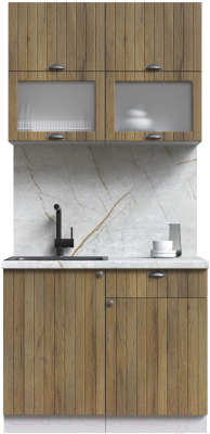 Кухонный гарнитур Интерлиния Берес 1.0Б - фото