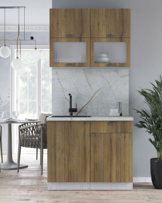 Кухонный гарнитур Интерлиния Берес 1.0Б