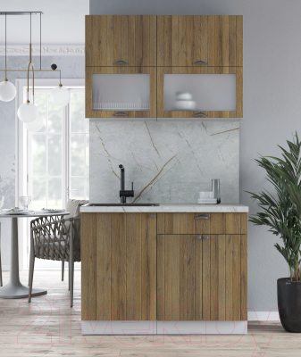 Кухонный гарнитур Интерлиния Берес 1.1Б