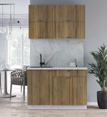 Кухонный гарнитур Интерлиния Берес 1.2Б