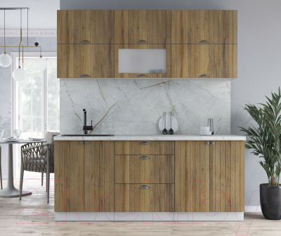 Кухонный гарнитур Интерлиния Берес 1.9Б