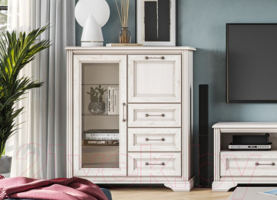 Тумба Black Red White Stylius B169-KOM1W1B3S