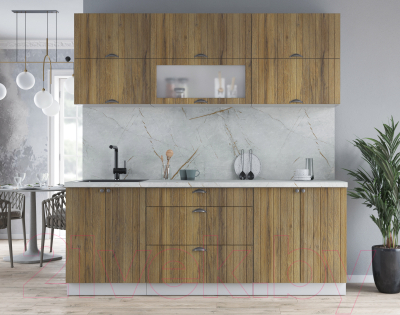 Кухонный гарнитур Интерлиния Берес 2.1Б