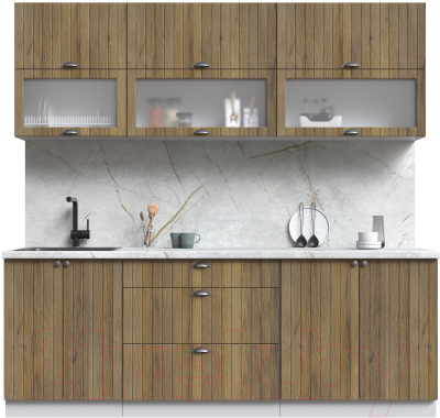 Кухонный гарнитур Интерлиния Берес 2.2Б - фото